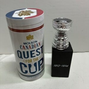 1913-1924  STANLEY CUP MINI TROPHY Molson Canadian Quest  For The Cup